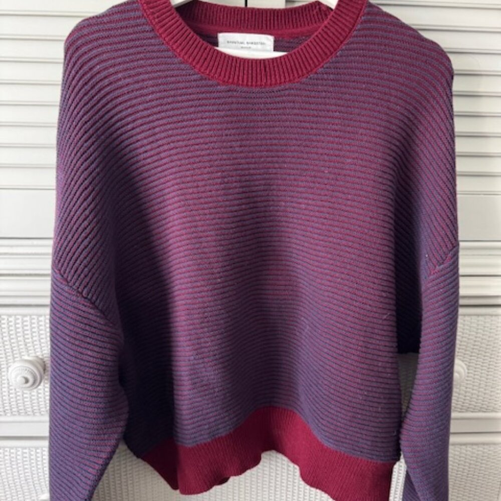 Spirital Gangster Sweater Red and Blue Size M